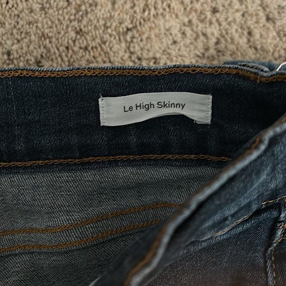 Frame Denim Le High Skinny Harvard Wash Denim Jeans Pants **Size 25** 🦋🦋 - Picture 6 of 7